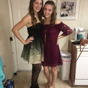 Off the shoulder dress